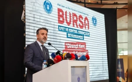 Bursa Büyükşehir Belediye Başkan Vekili Şahin Biba: “Ortak akılla bir Bursa Afet Anayasası hazırladık”