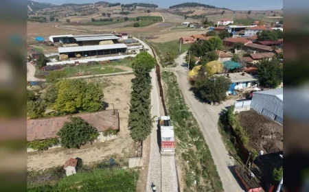 Bursa Büyükşehir Belediyesi Yenişehir’de Üç Mahallenin Ulaşımını 5 Kilometrelik Yol Yenileme Çalışmasıyla Güçlendirdi