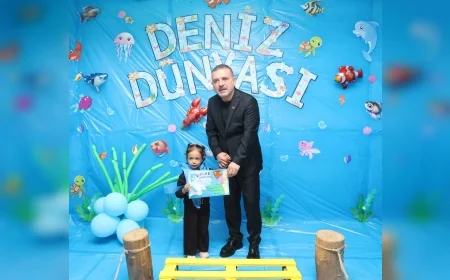 Sincan Belediye Başkanı Murat Ercan Anne Çocuk Oyun Evi’nde Miniklerin Deniz Altı Keşfine Ortak Oldu