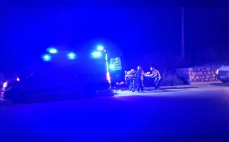 Çorum-Osmancık Kara Yolunda Motosiklet Şarampole Devrildi, Karı Koca Yaralandı