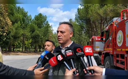 Denizli Orman Bölge Müdürü Ahmet Köle: “59 Orman Yangınında 114 Hektarlık Alan Zarar Gördü”