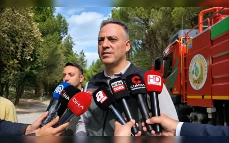 Denizli Orman Bölge Müdürü Ahmet Köle: “59 Orman Yangınında 114 Hektar Alan Zarar Gördü”