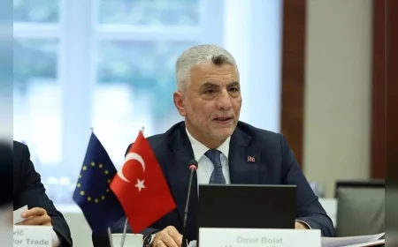 Ticaret Bakanı Ömer Bolat: “Türkiye ile AB Arasındaki Ticari Engelleri Kaldırmak İçin Çalışmalarımızı Sürdüreceğiz”