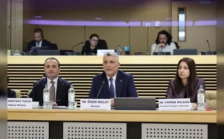 Ticaret Bakanı Ömer Bolat: “Türkiye ile AB arasındaki ekonomik entegrasyonu güçlendirmek için çalışmalarımızı sürdüreceğiz”