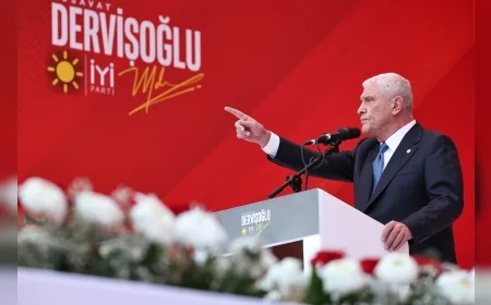 İYİ Parti Genel Başkanı Müsavat Dervişoğlu: “Bizim istediğimiz sürekli hasar tespiti yapan değil, hasarı önleyen bir devlettir”
