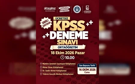 Yıldırım Belediyesi’nden Ortaöğretim KPSS Adaylarına Ücretsiz Deneme Sınavı Desteği