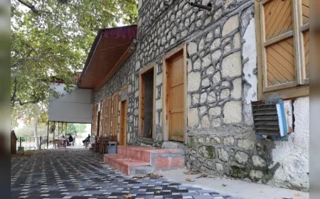 Toroslar Belediyesi Arslanköy’de 1939 Yılında Dikilen Tarihi Çınarın Çevresini ve Kıraathaneyi Yeniledi