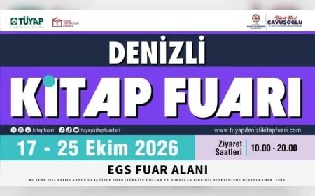 Denizli Büyükşehir Belediyesi Ev Sahipliğinde TÜYAP Kitap Fuarı 200’den Fazla Yazar ve Yayıncıyı Okurlarla Buluşturacak