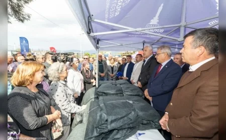 İzmir Büyükşehir Belediyesi Kemalpaşa’da 391 Zeytin Üreticisine Hasat ve Tarımsal Mücadele Desteği Sağladı