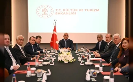 Kültür ve Turizm Bakanı Mehmet Nuri Ersoy: “Hava ulaşımındaki iş birliğimizi güçlendirecek çalışmalarımızı sürdüreceğiz”