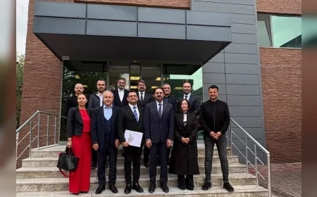 Çorum TSO Başkan Adayı Erkan Dalyan ve Ekibi ECE Holding Yönetim Kurulu Başkanı Erdem Çenesiz ile Sanayinin Geleceğini Görüştü