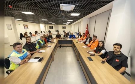 Mersin Büyükşehir Belediyesi ve MESKİ Kuvvetli Yağışlara Karşı Teyakkuzda: 13 İlçede 350 Personel Sahada
