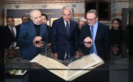 Kültür ve Turizm Bakanı Mehmet Nuri Ersoy: “Bu eşsiz emaneti gelecek kuşaklara aktaracağız”
