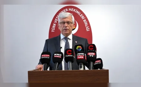 Türk Veteriner Hekimleri Merkez Konseyi Başkanı Ali Eroğlu: “Gıda Krizi Artık Halk Sağlığı ve Gıda Güvenliğiyle Birlikte Değerlendirilmeli”