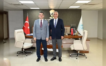 Manisa Çevre, Şehircilik ve İklim Değişikliği İl Müdürü Faik Gürocak’tan MASKİ’ye İş Birliği Ziyareti