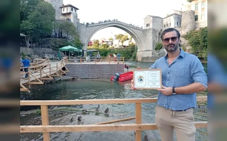 Akif Manaf Sağlık ve Barış Ödülü Bosna Hersek’te Darel Kapetanović’e Verildi