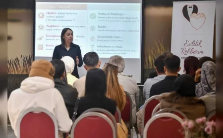 ABB’nin “Evlilik Rehberim” Seminerleri Sürüyor: Yaklaşık 300 Kişi Sağlıklı İletişim ve Güçlü Aile Temelleri İçin Eğitim Aldı