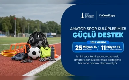 İzmir Büyükşehir Belediyesi 261 Amatör Spor Kulübüne 36 Milyon TL Destek Sağlıyor