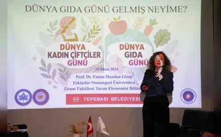 Tepebaşı Belediyesi Kadın Çiftçilerin Üretimdeki Emeğini ve Gıda Güvenliğindeki Rolünü Gündeme Taşıdı