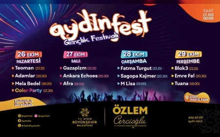 Aydın Büyükşehir Belediye Başkanı Özlem Çerçioğlu: “Tüm vatandaşlarımızı Aydınfest coşkusuna ortak olmaya davet ediyorum”