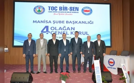 TOÇ Bir-Sen Manisa Şube Başkanı Uğur Bayil: “900’ü Aşan Üye Gücümüzle İki Şubeli Yapılanmayı Hedefliyoruz”
