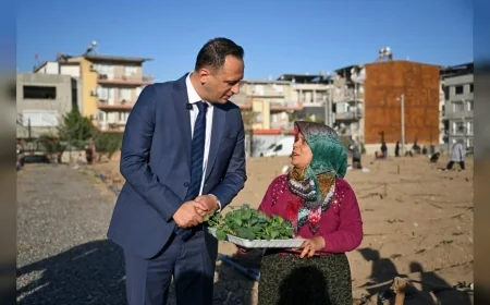 Bornova Belediye Başkanı Ömer Eşki: “Türkiye’nin İlk Karbon Sıfır Kent Bostanını Bornova’da Hayata Geçirdik”
