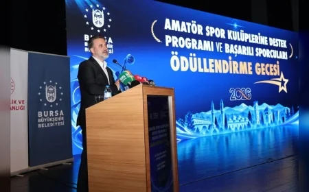 Bursa Büyükşehir Belediye Başkan Vekili Şahin Biba: “Bursa Sporuna 34 Milyon 117 Bin 500 TL’lik Rekor Kaynak Ayırdık”