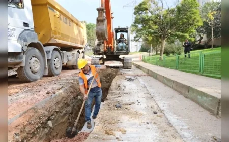 Bursa Büyükşehir Belediyesi Yıldırım’da Kış Öncesi 400 Metrelik Yeni Yağmur Suyu Hattı İnşa Ediyor
