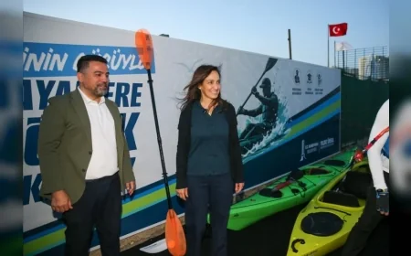 Karşıyaka Belediye Başkanı Yıldız Ünsal: “Karşıyakamızın denizle iç içe olan kimliğini sporla güçlendirmek istiyoruz”