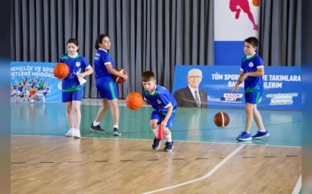 Odunpazarı Belediyesi Kış Dönemi Basketbol Spor Okulu İçin Kayıtlar 19 Ekim’de Başlıyor