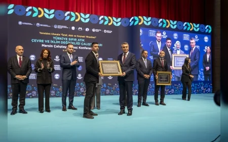 Mersin Büyükşehir Belediyesinin Üç Sıfır Atık Uygulaması Sonuç Konferansında İyi Uygulama Örneği Seçilerek Ödüllendirildi