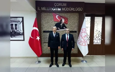 Çorum İl Millî Eğitim Müdürü Cemil Çağlar: “Çorum’da Eğitime 1 Milyar 685 Milyon TL’yi Aşan Yatırım”