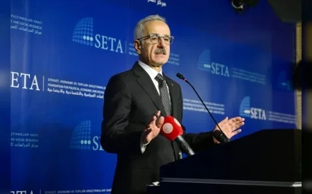 Ulaştırma ve Altyapı Bakanı Abdulkadir Uraloğlu: “Kalkınma Yolu ile taşımacılık süresi 20 gün kısalarak 25 güne düşecek”
