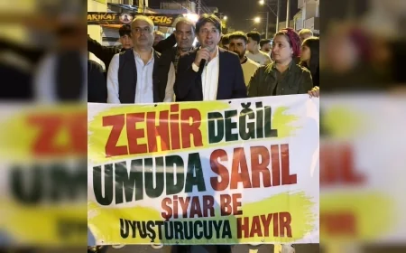 DEM Parti Mersin Milletvekili Ali Bozan: “Sokaklarımızı Uyuşturucudan ve Çeteleşmeden Arındırana Kadar Mücadele Edeceğiz”