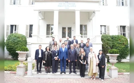 Ege Üniversitesi Rektörü Prof. Dr. Musa Alcı: “Kazakistan ile Köklü Bağlarımızı Bilimsel Zeminde Daha da Sağlamlaştırıyoruz”