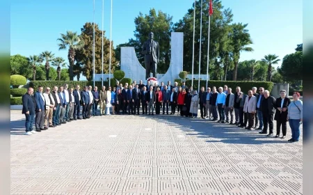 Aliağa’da Muhtarlar Günü Kutlandı, Aliağa ve Şalpazarı Muhtarları Kardeşlik Sofrasında Buluştu
