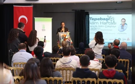 Tepebaşı Belediye Başkanı Dt. Ahmet Ataç: “Gençlerin iklim kararlarına katılımını çok önemsiyoruz”