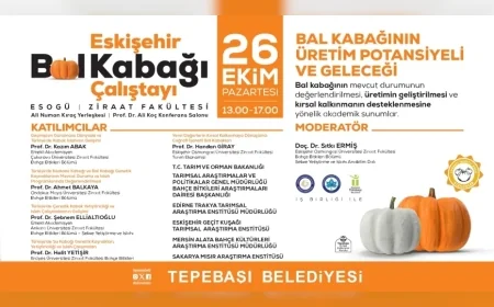 Tepebaşı Belediye Başkanı Dt. Ahmet Ataç: “Bal Kabağını Ulusal Ölçekte Ele Alacağız”