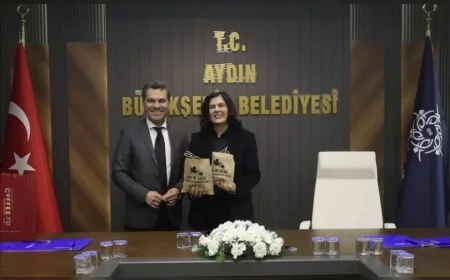 Aydın Büyükşehir Belediye Başkanı Özlem Çerçioğlu’na AK Parti Kuyucak İlçe Teşkilatından Ziyaret
