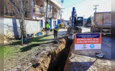 Denizli Büyükşehir Belediyesi Tavas Kızılca’da 45,3 Milyon TL’lik Altyapı Dönüşümünü Tamamladı