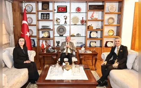 Cumhur Haber Ajansı Başkan Vekili ve İl Muhabiri Çorum Valisi Ali Çalgan’a Ziyaret: Mecitözü’nün Tarihi, Sungurlu’nun Sanayisi ve Çorum’un Gelişimi Konuşuldu