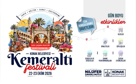 Konak Belediyesi’nin Kemeraltı Festivali 22 Ekim’de Başlıyor, Başkan Nilüfer Çınarlı Mutlu İzmirlileri Davet Etti