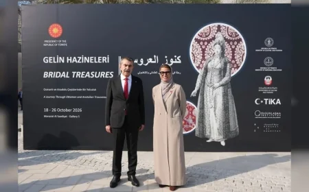 Abu Dabi’de Osmanlı ve Anadolu’nun Çeyiz Mirası 236 Eserle Uluslararası Sanatseverlerle Buluştu