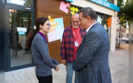 Efeler Belediye Başkanı Anıl Yetişkin, Üç Kez Türkiye Şampiyonu Olan ve Üniversiteyi Kazanan Ece Volkan’ı Tebrik Etti
