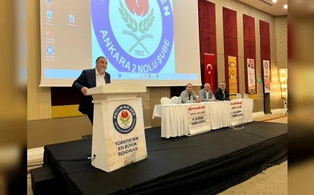 Eğitim-Bir-Sen Ankara 2 No’lu Şube Başkanı Levent Köse: “En Büyük Gücümüz Üyelerimizin Güveni, En Kıymetli Sermayemiz Birliğimizdir”