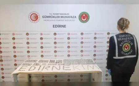Ticaret Bakanlığı Gümrükler Muhafaza Ekiplerinden Edirne’de Tarihi Eser Kaçakçılığına Darbe: 7 Bin 160 Kültür Varlığı Ele Geçirildi