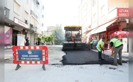Akdeniz Belediyesi Başkan Vekili Murat Beşikci: “Akdeniz’in Her Sokağındaki Eksiklikleri Gidermek İçin Çalışıyoruz”
