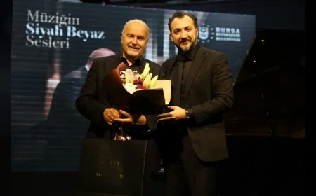 Dünyaca Ünlü İtalyan Piyanist Antonio Di Cristofano Bursa’da Sanatseverlerle Buluştu