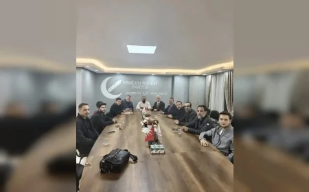 Yeniden Refah Partisi Çekmeköy İlçe Başkanı Alpaslan Sivrikaya Yönetiminde 100 Günlük ve 5 Yıllık Yol Haritası Masaya Yatırıldı