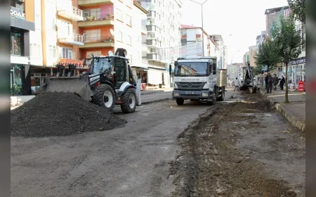 Giresun Belediyesi Şehrin Dört Bir Yanında Altyapıdan Kaldırıma, Parklardan Trafik Güvenliğine Çalışmalarını Sürdürüyor